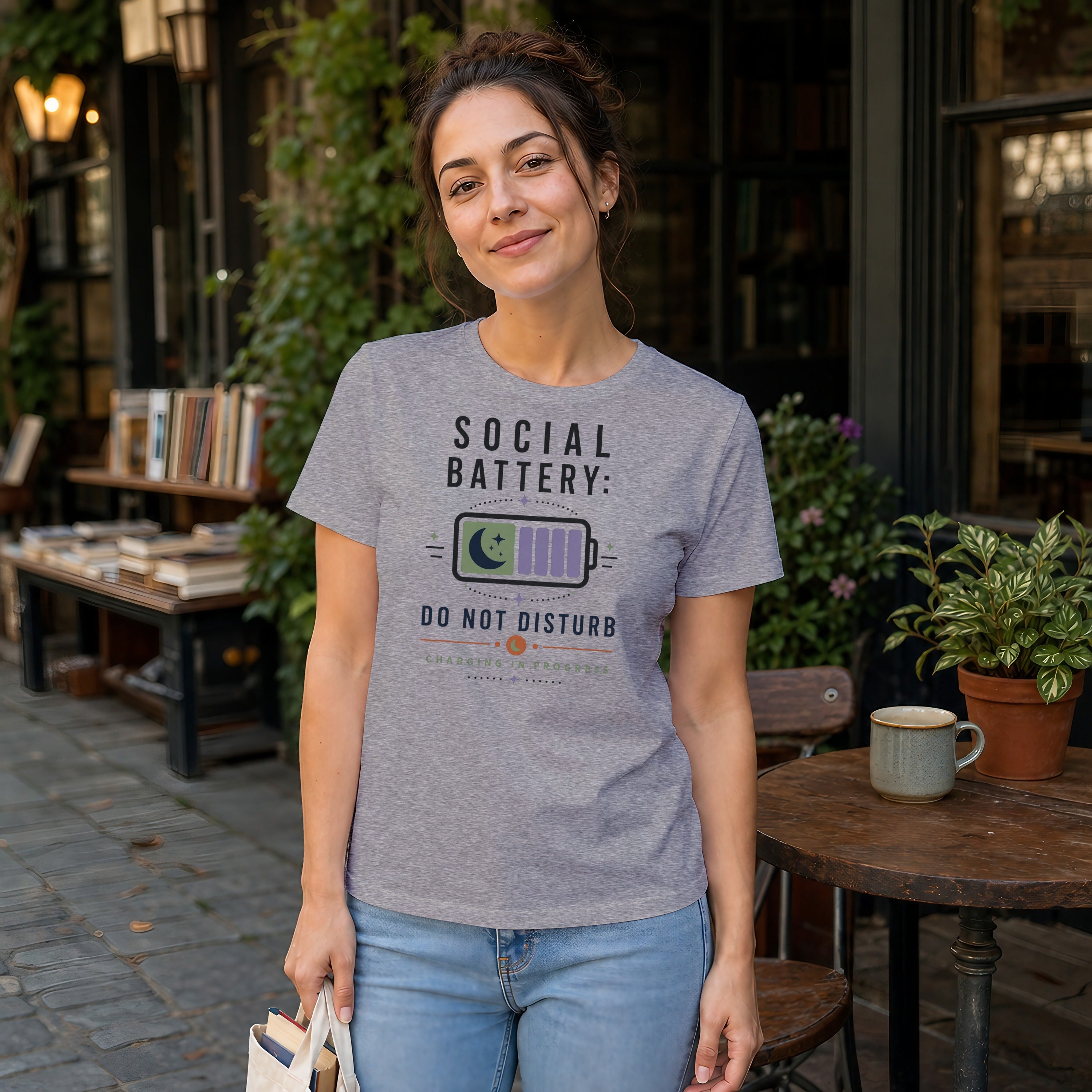 Social Battery & Introvert Tees